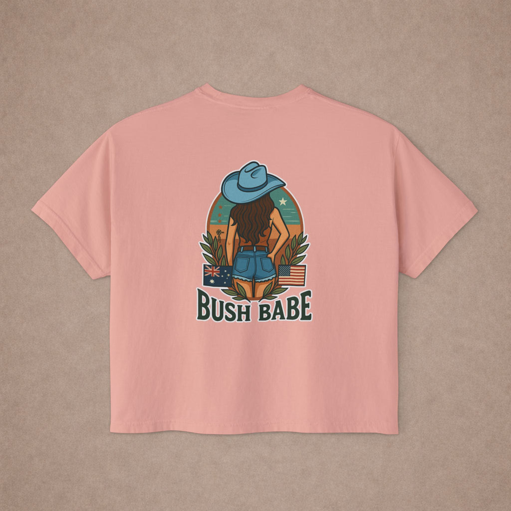 Bush Babe Brunette Crop Top