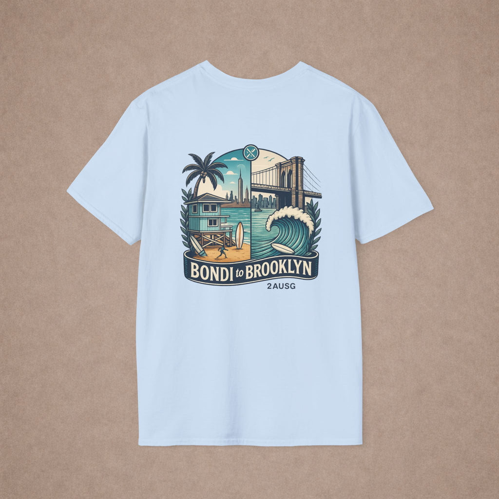 Bondi to Brooklyn Urban city Tshirt