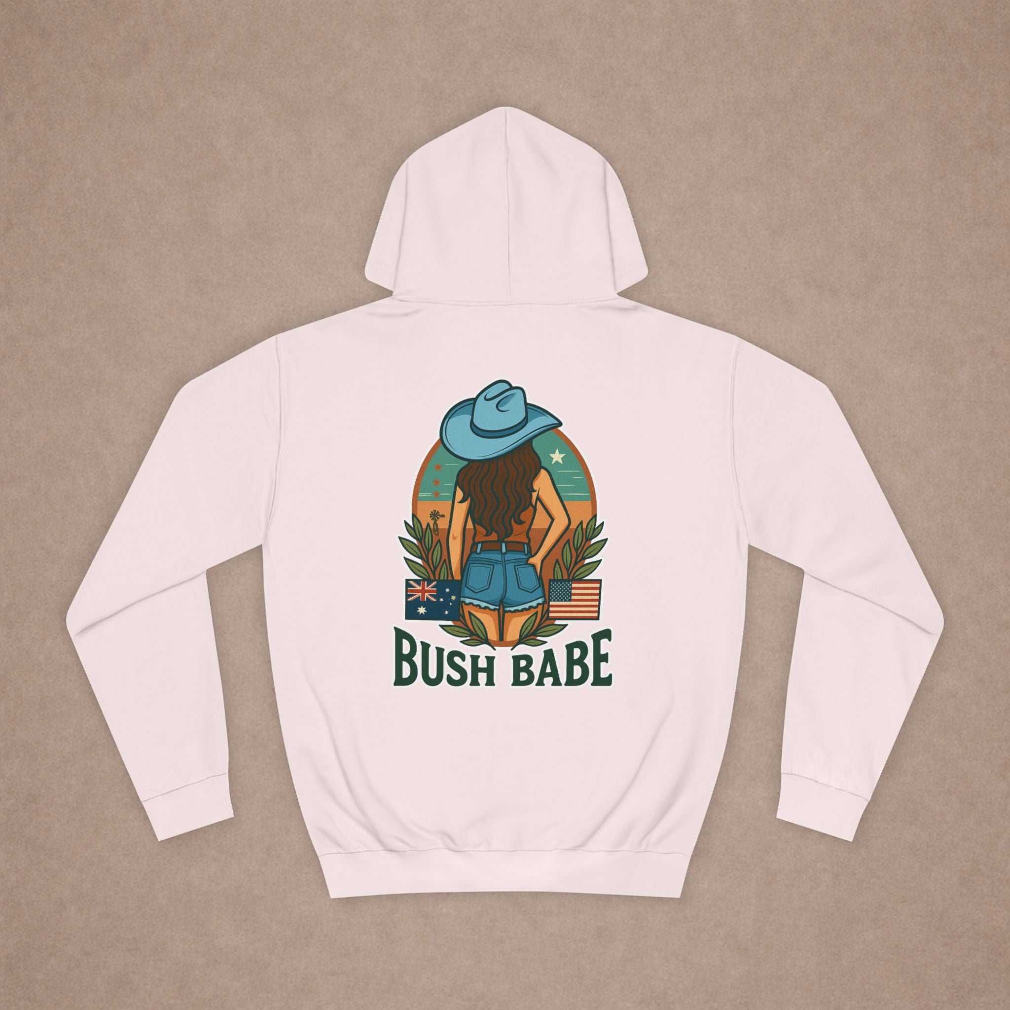 Bush Babe Brunette Hoodie