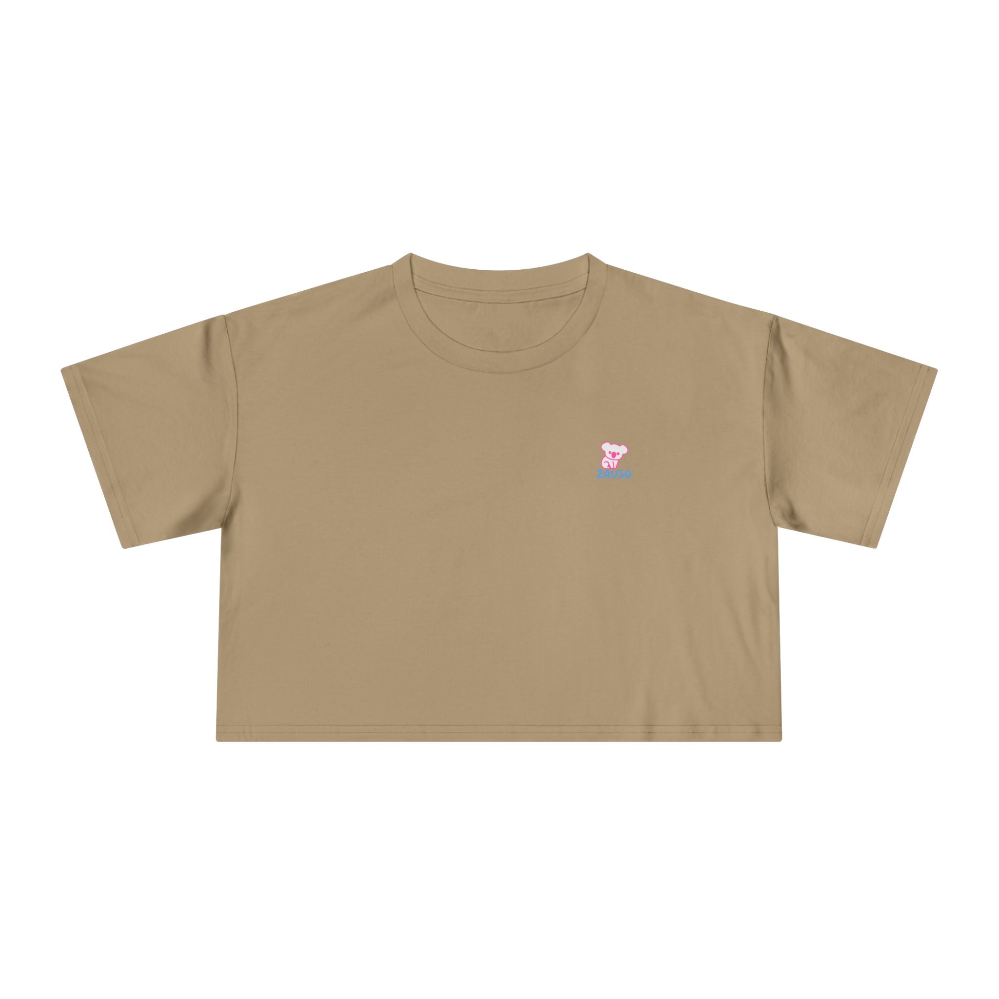 Crop Tee — Bush Babe Brunette