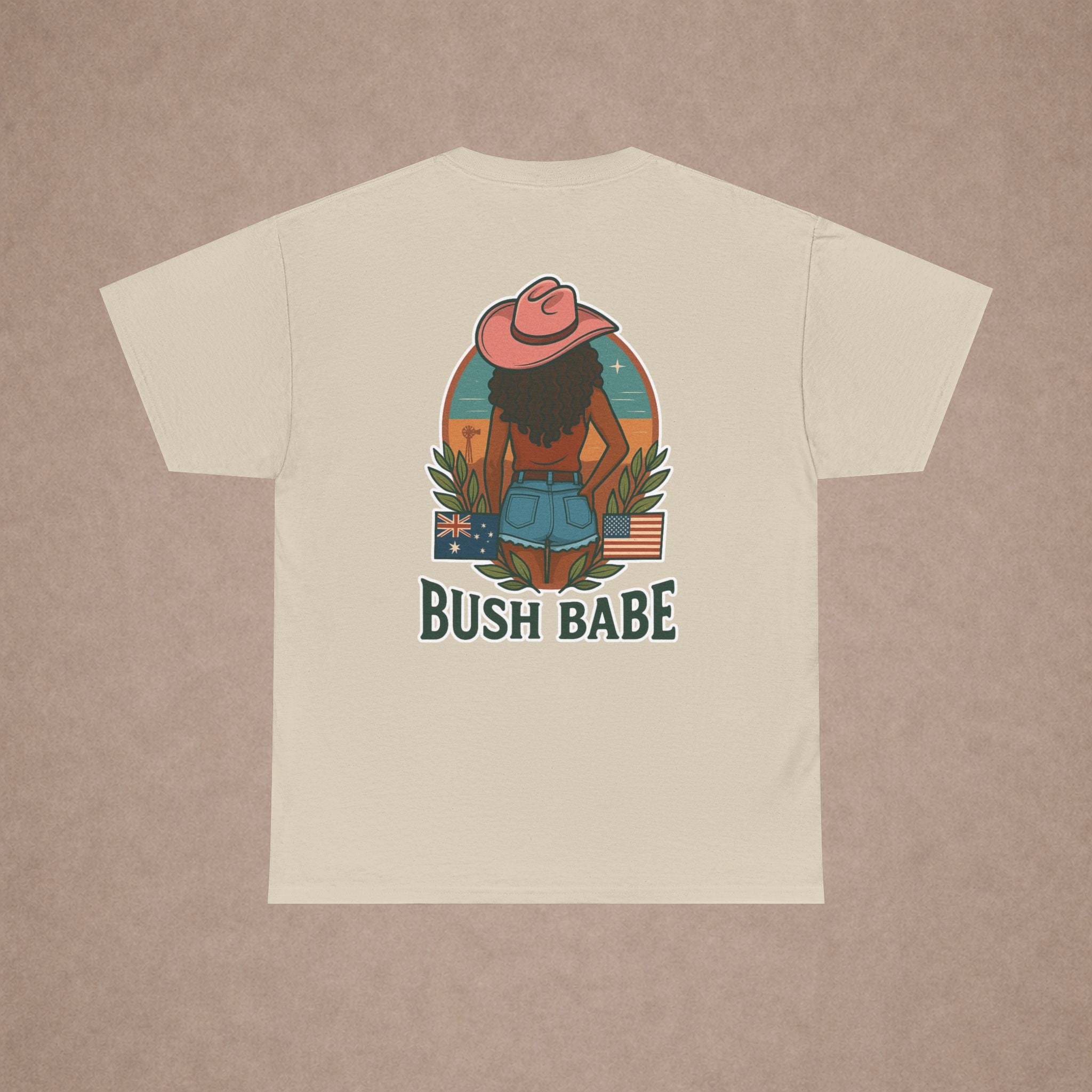 Bush Babe Curly Tee