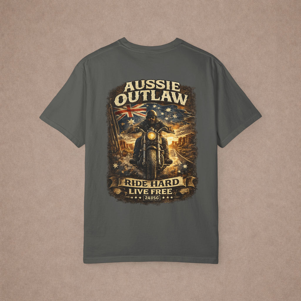 Aussie Outlaw Motorcycle T-shirt
