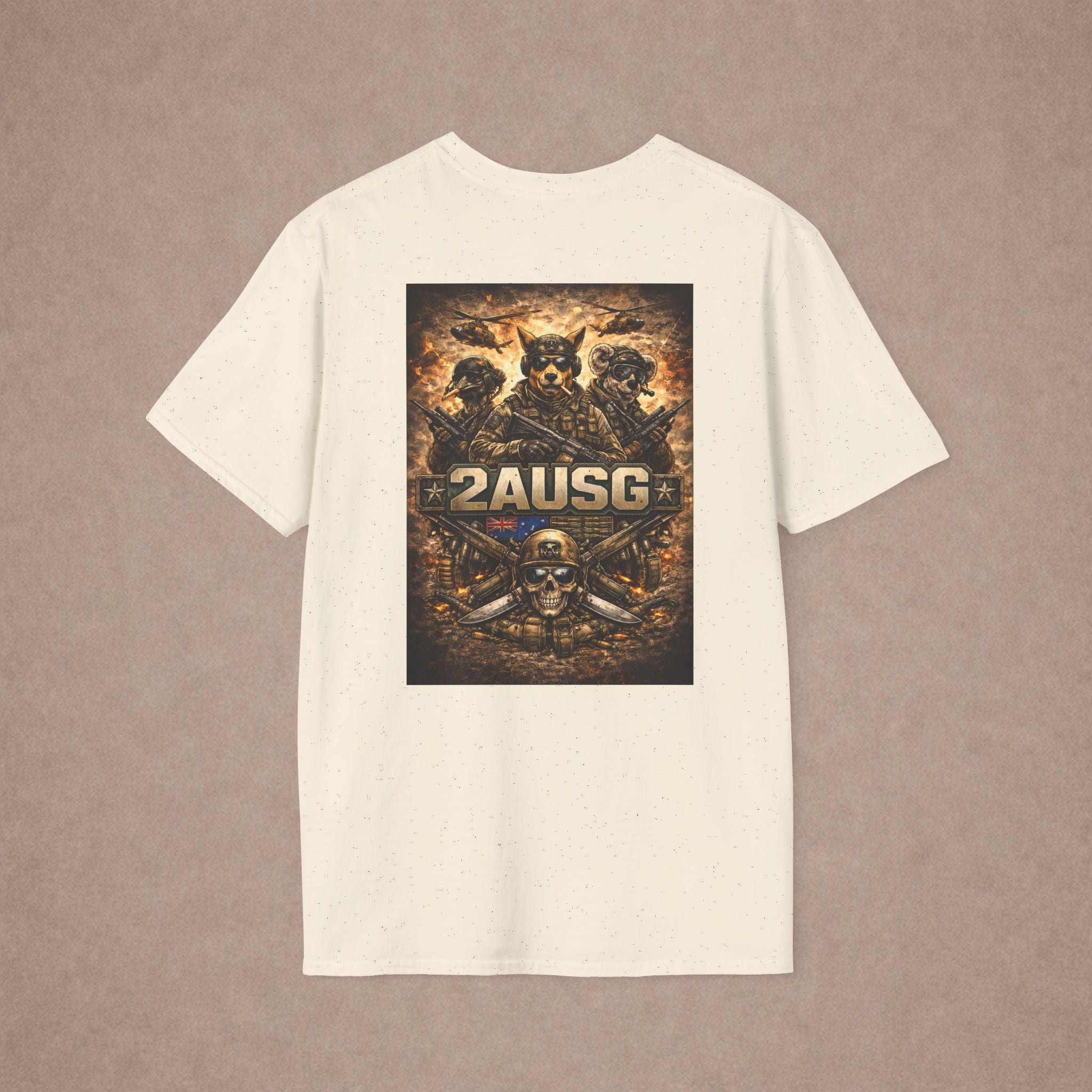 2AUSG Military Soldier  Tshirt