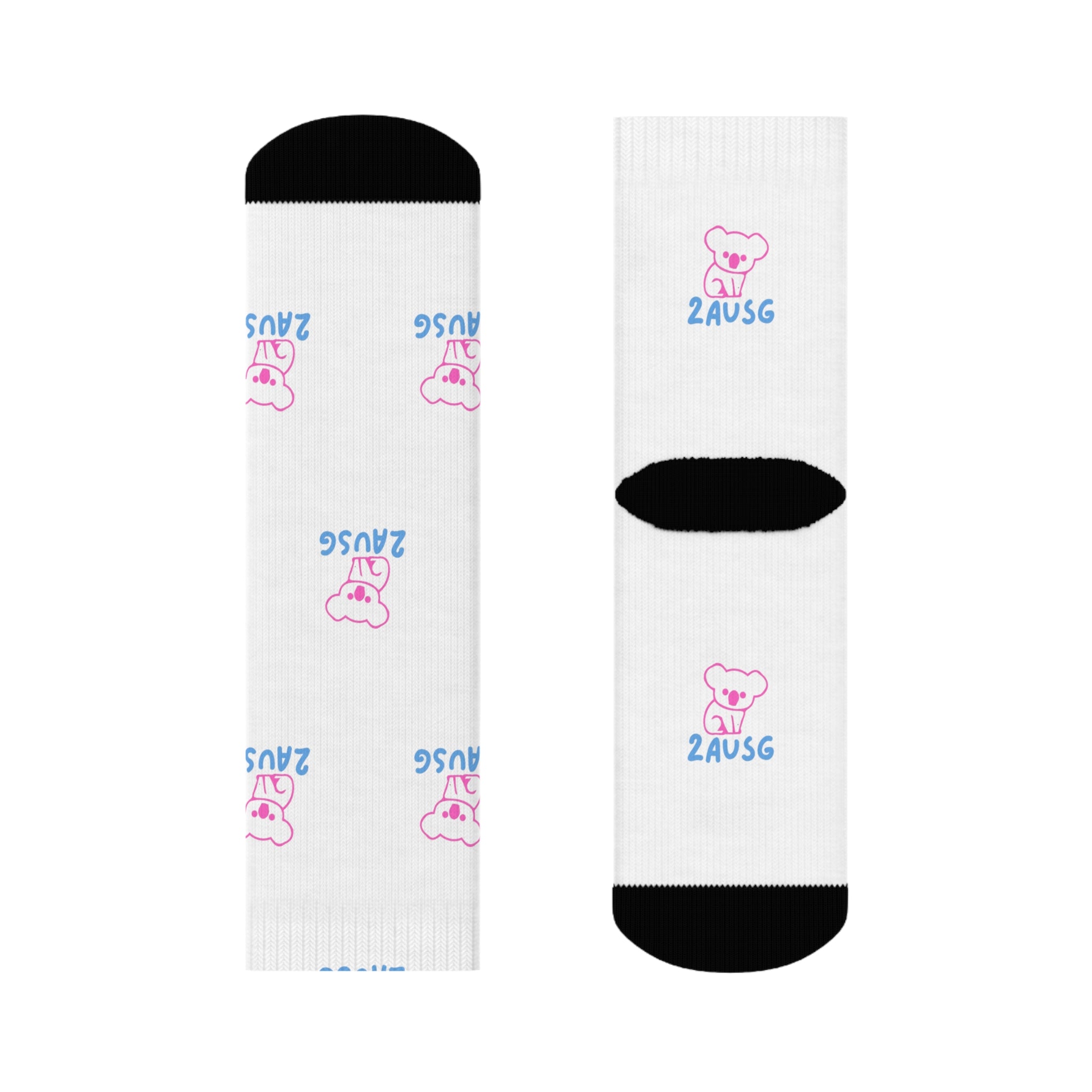 Koala Logo Crew Socks - Original Aussie Vibe Christmas Stocking Stuffer