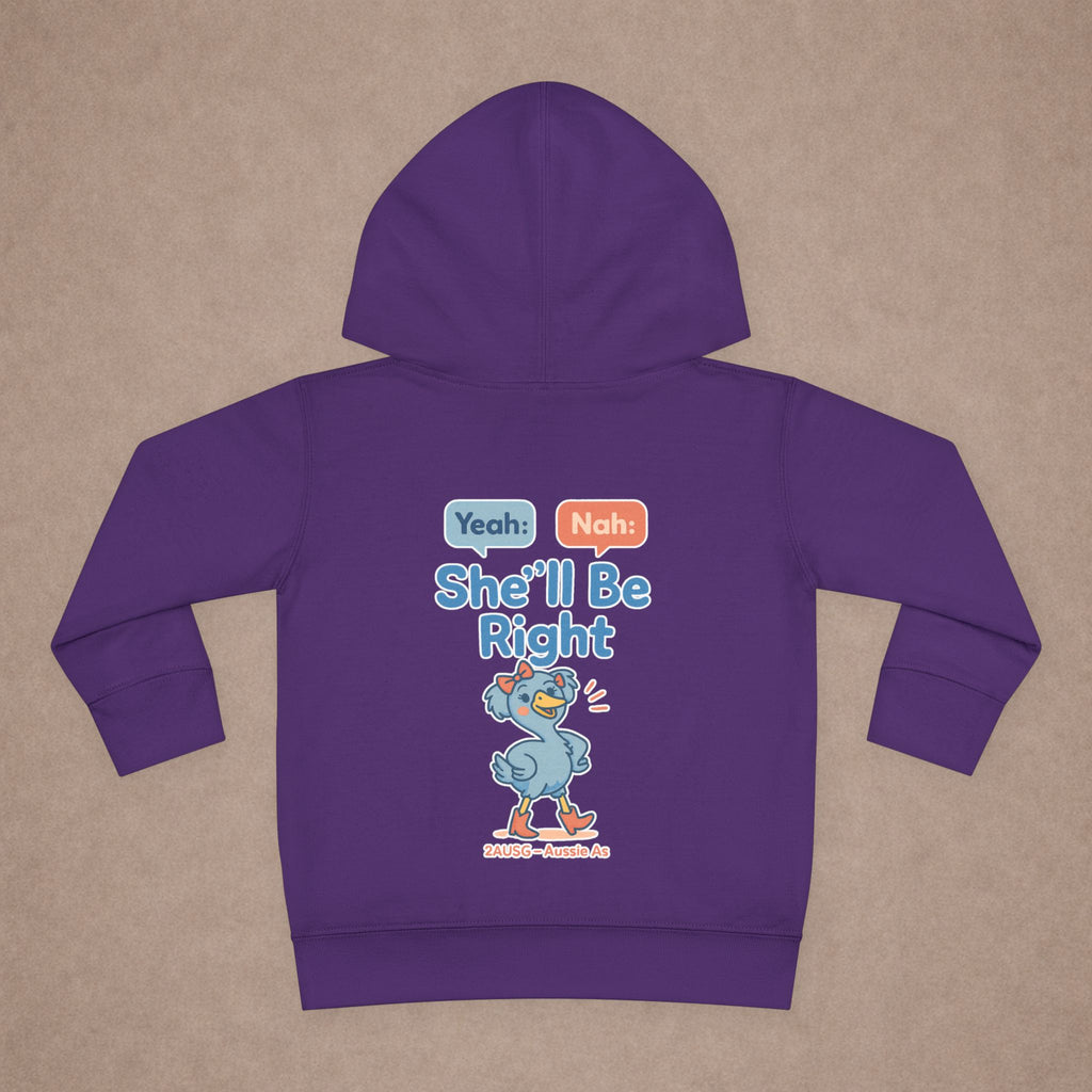 Yeah Nah She'll Be Right  Kids Hoodie