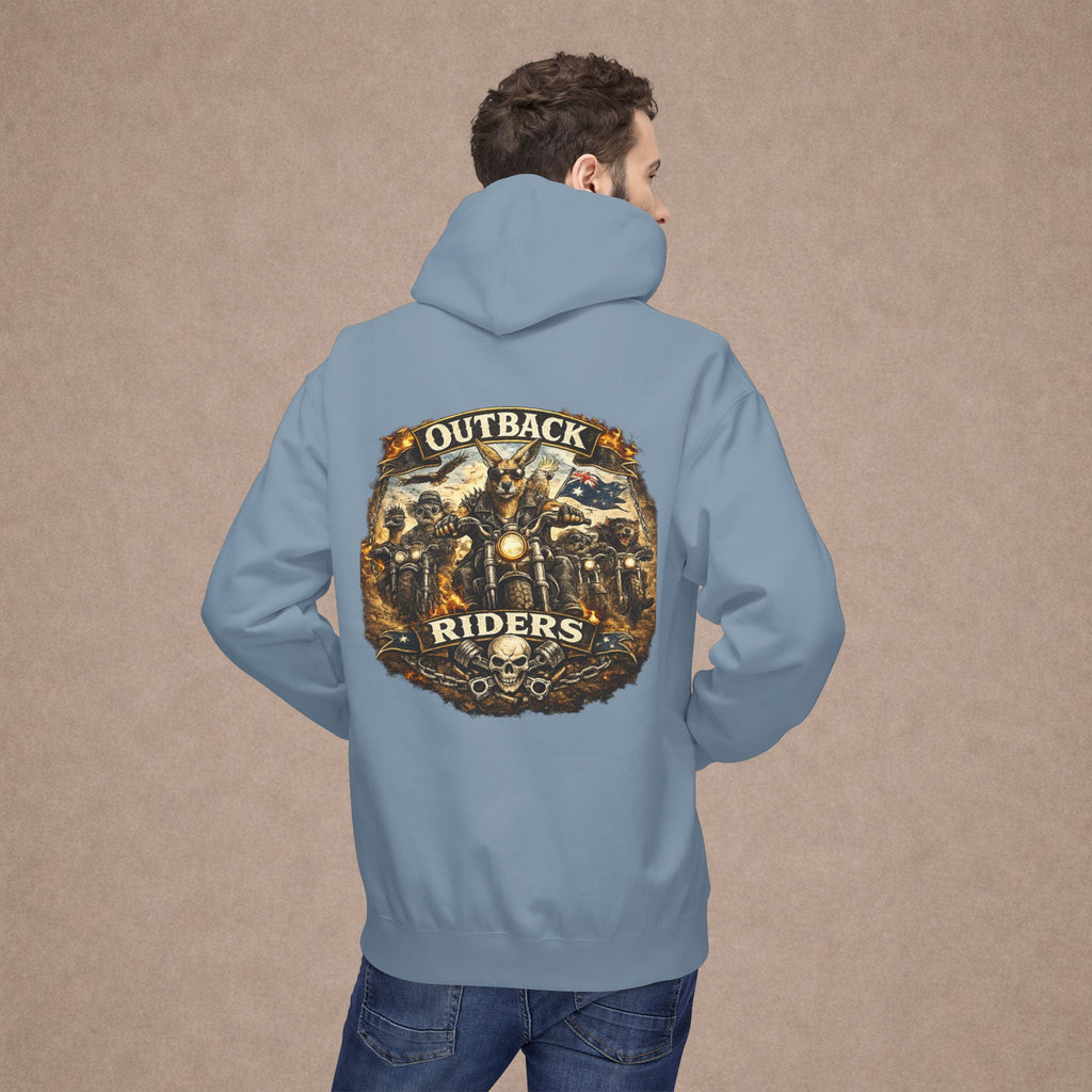 Aussie Biker Style  Hoodie