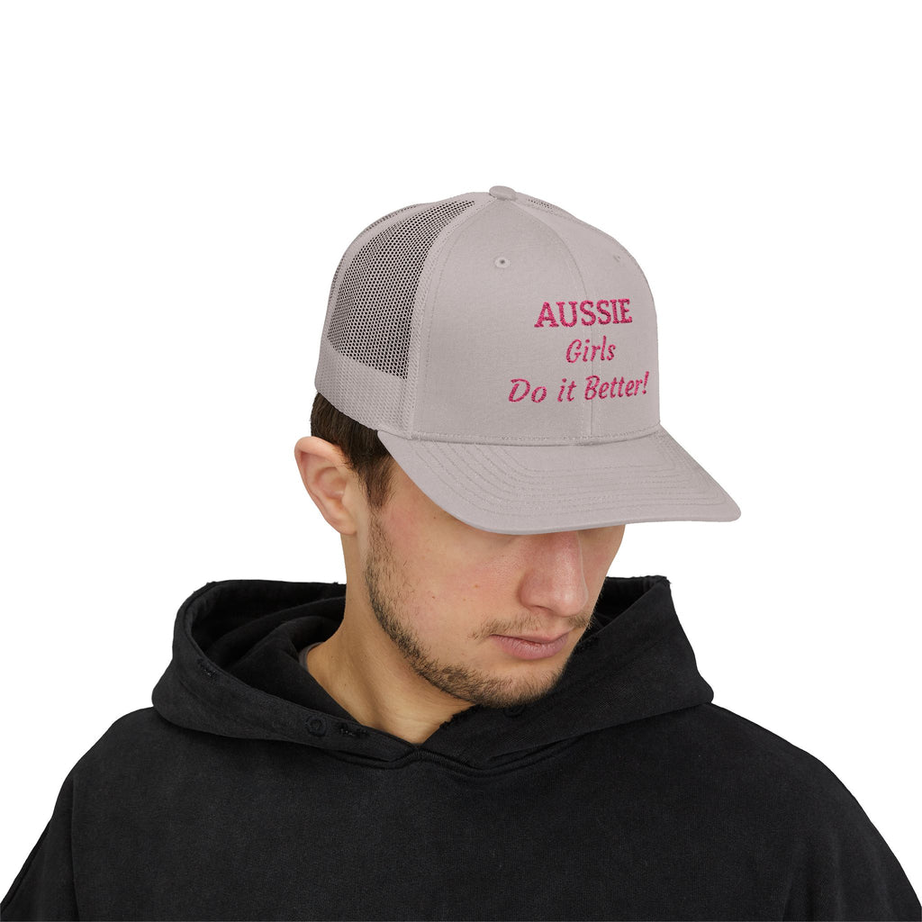 Aussie Girls Do It Better Trucker Hat