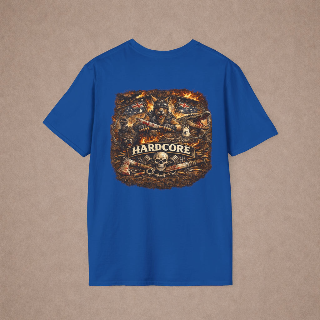 Hardcore Aussie Biker Tshirt