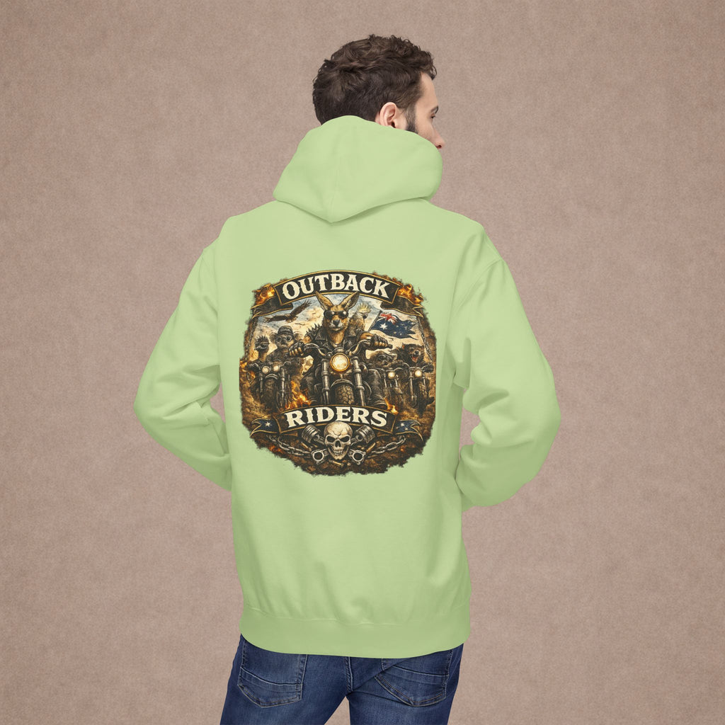 Aussie Biker Style  Hoodie