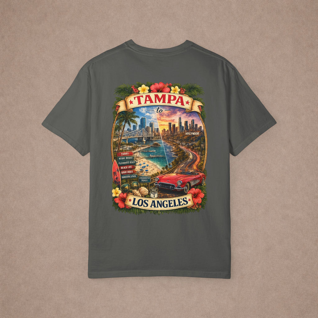 Tampa to Los Angeles Tshirt