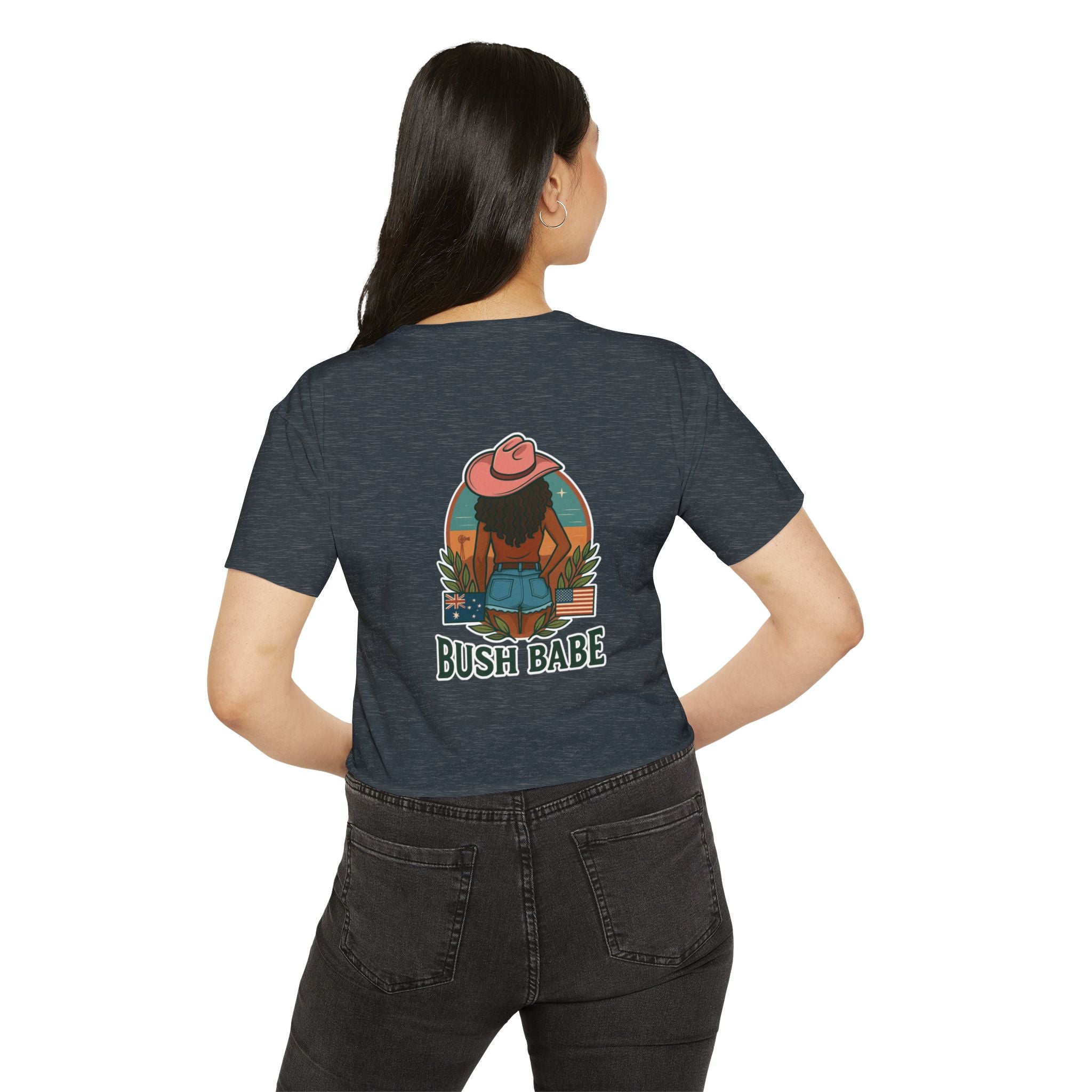 Bush Babe Crop Top Curly