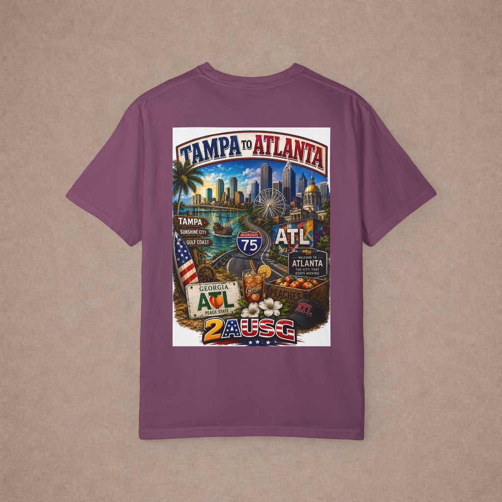 Tampa to Atlanta Graphic T-Shirt