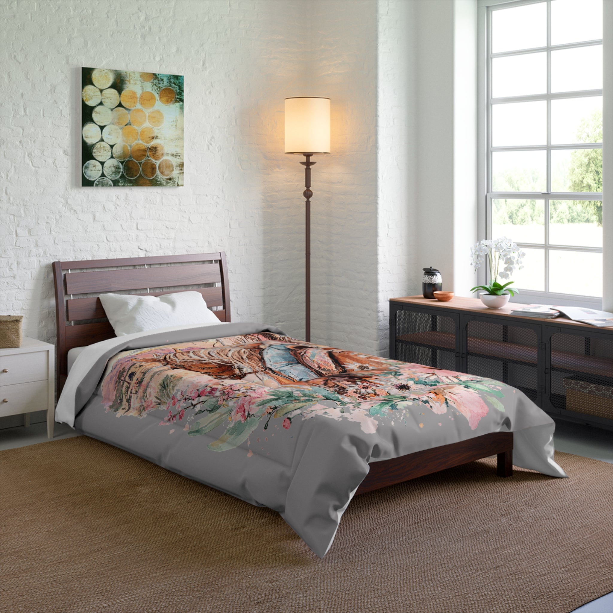 Aussie Cowgirl  Comforter  Set
