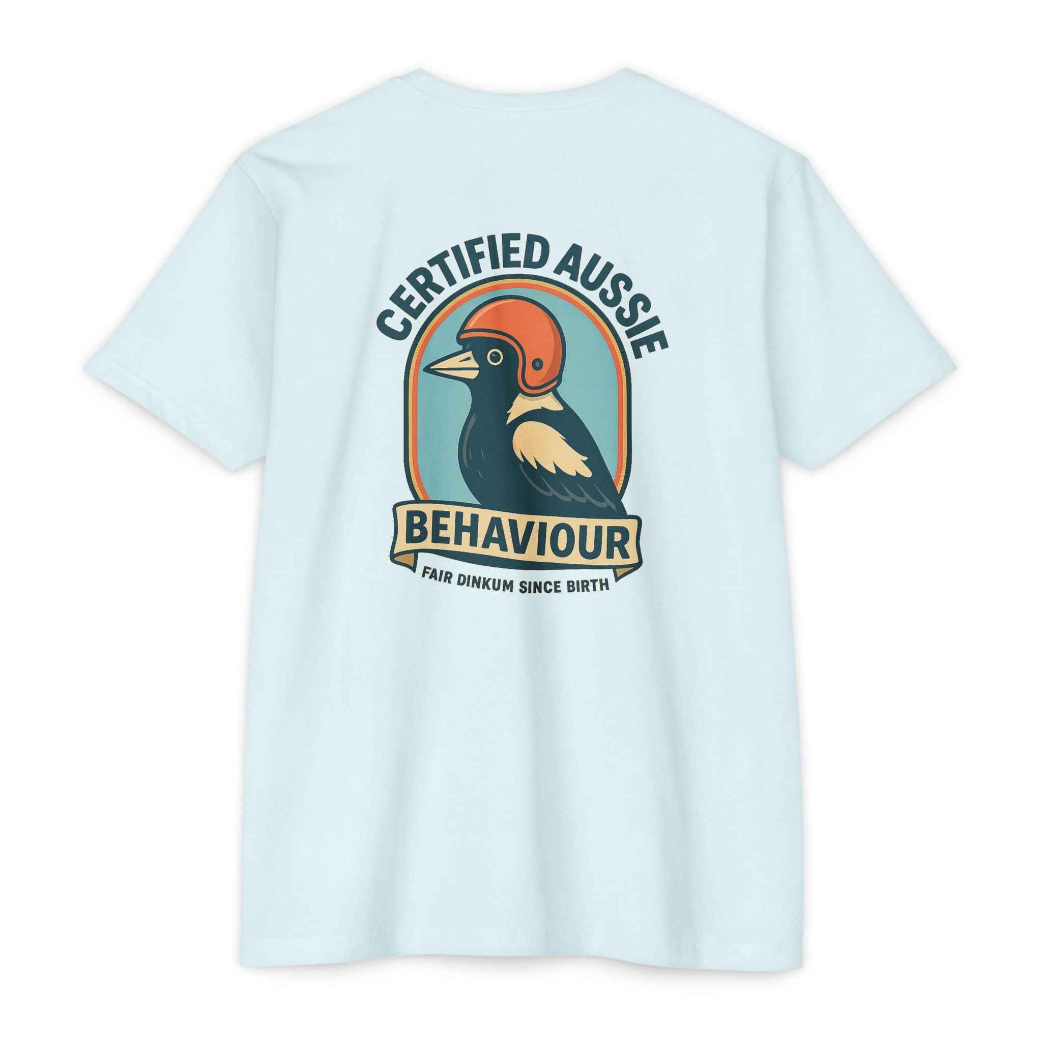 Certified Aussie Behaviour Tee- Magpie Attack