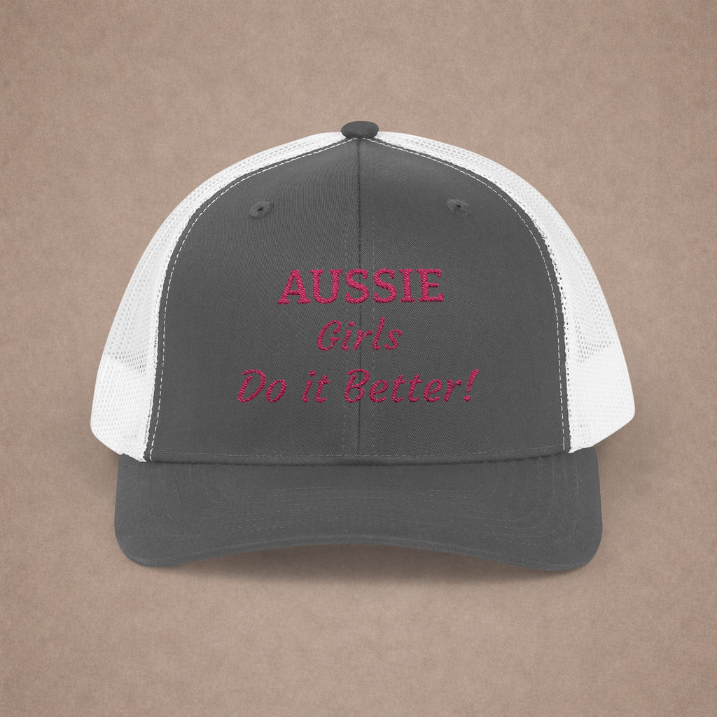 Aussie Girls Do It Better Trucker Hat