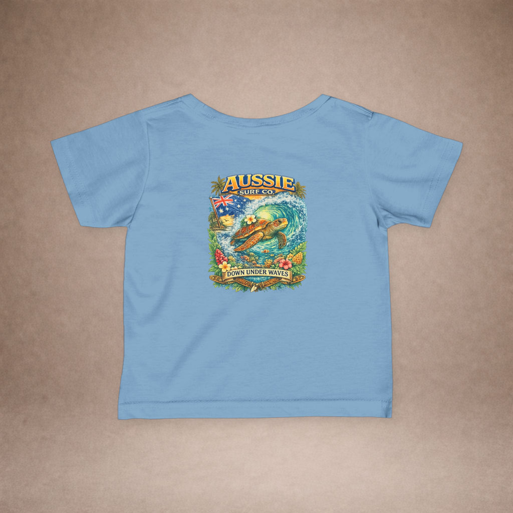 Aussie Surf Turtle Infant Tee
