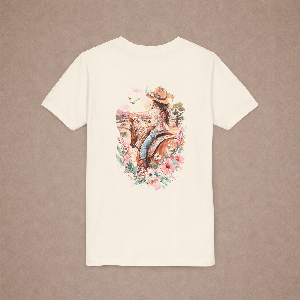 Nevaeh Cowgirl Tshirt- youth