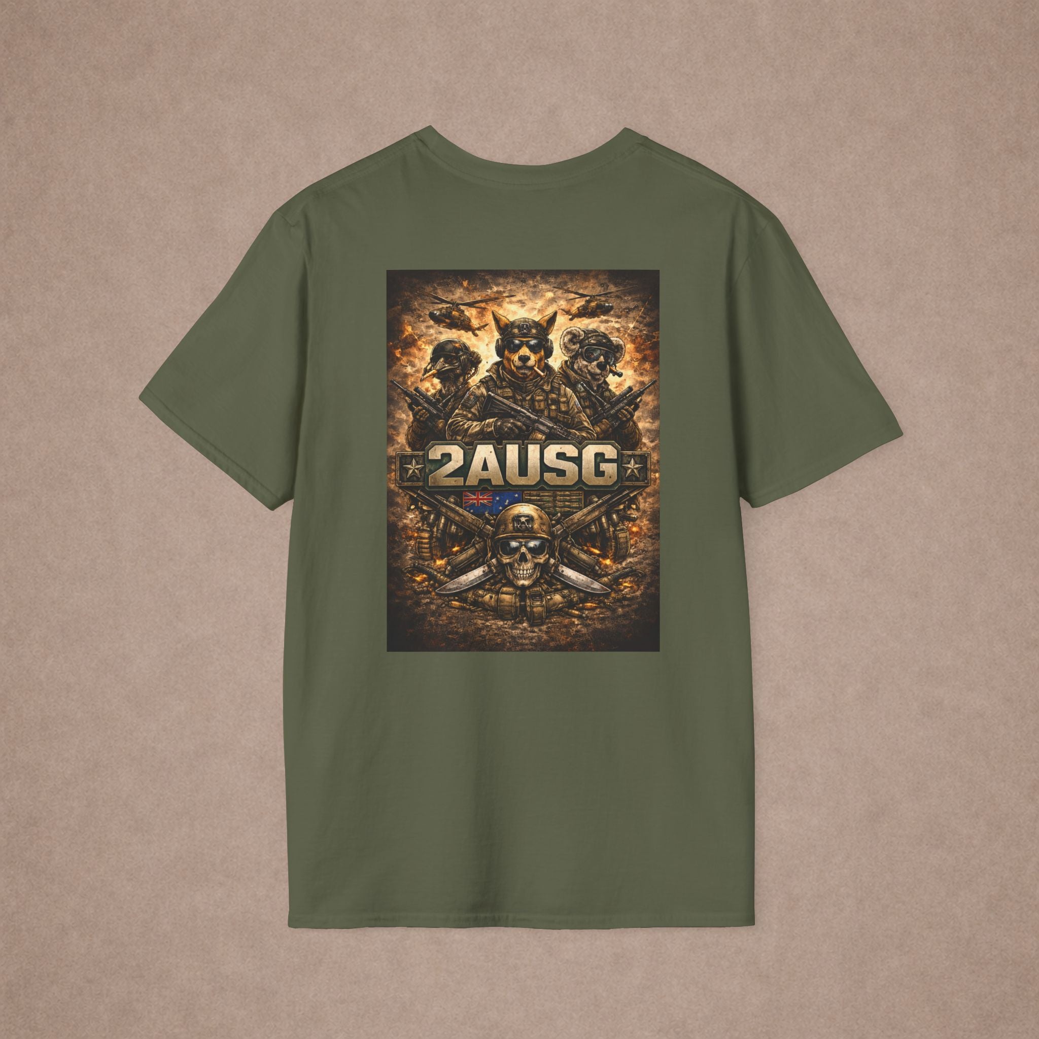 2AUSG Military Mens Tshirt
