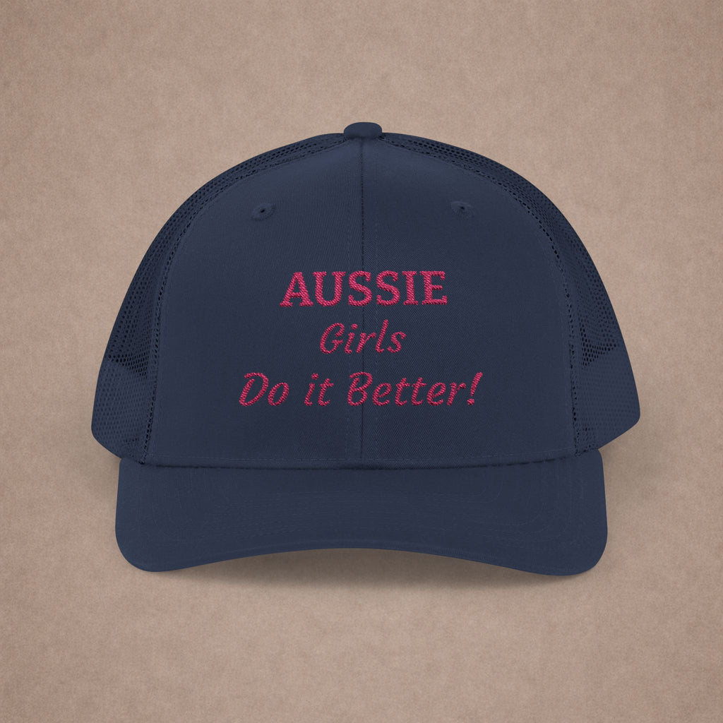 Aussie Girls Do It Better Trucker Hat