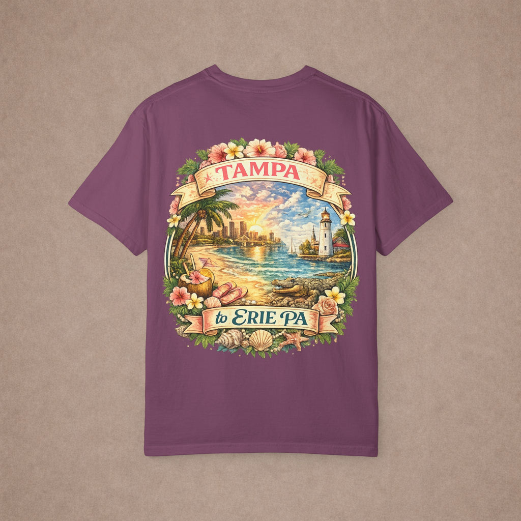 Tampa To Erie PA Tshirt