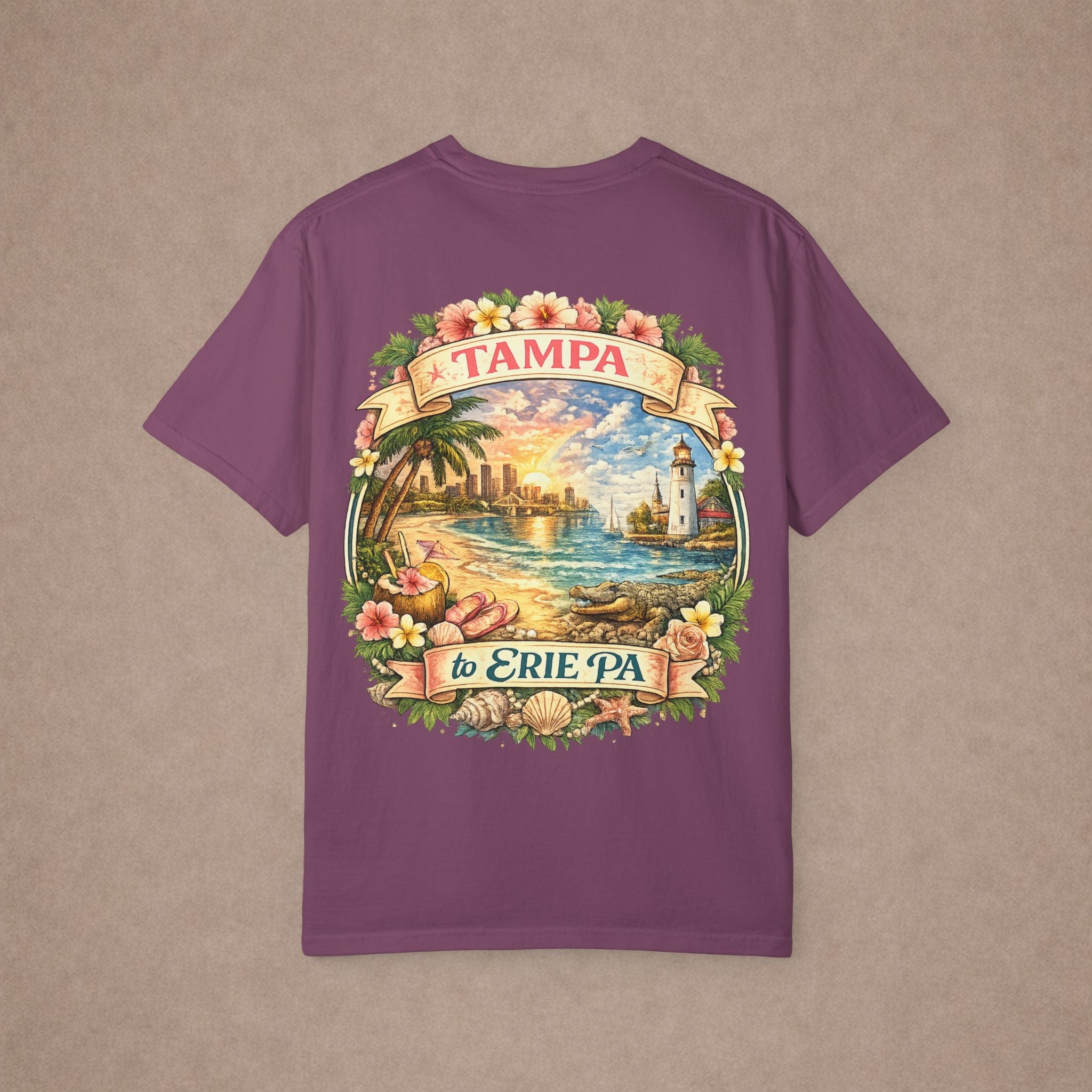 Tampa To Erie PA Tshirt