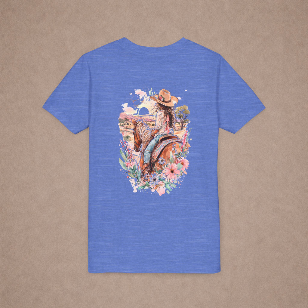 Nevaeh Cowgirl Tshirt- youth