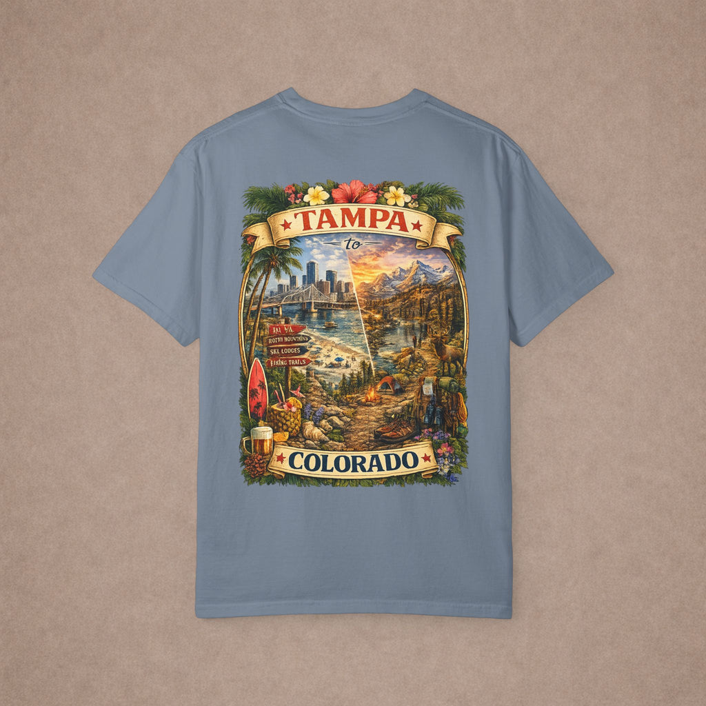 Tampa to Colorado Tee