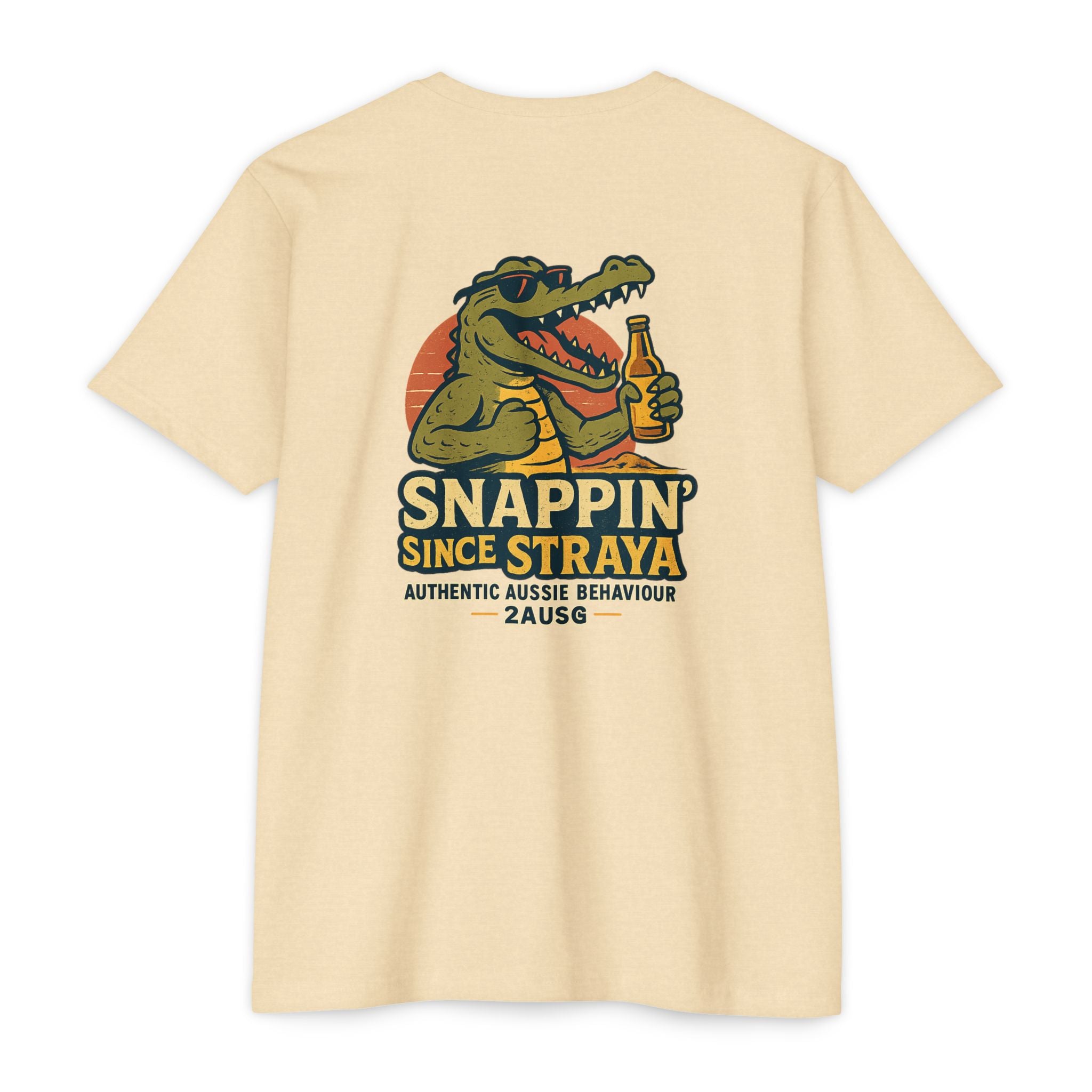 Snappin' Since Straya Crocodile Tee