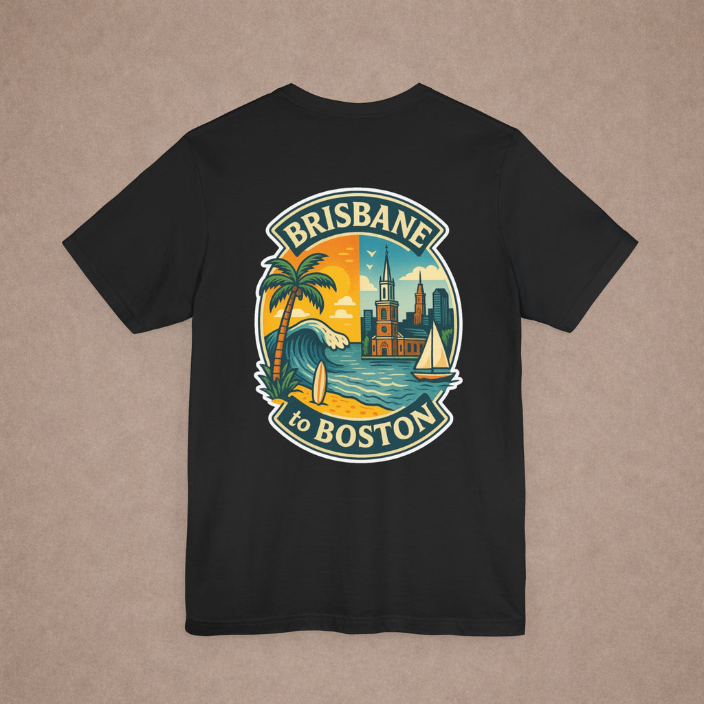 Brisbane to Boston Urban City Tee
