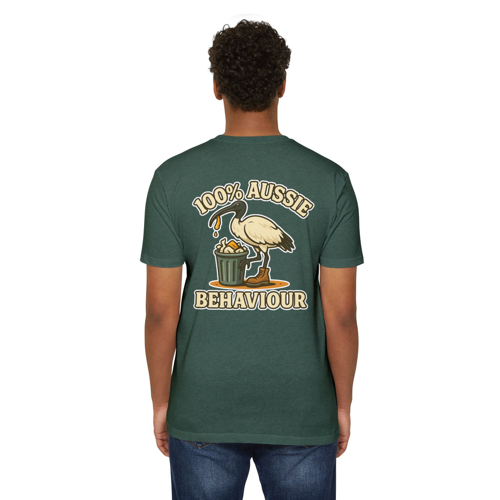 Bin Chicken - 100% Aussie Behaviour T-Shirt