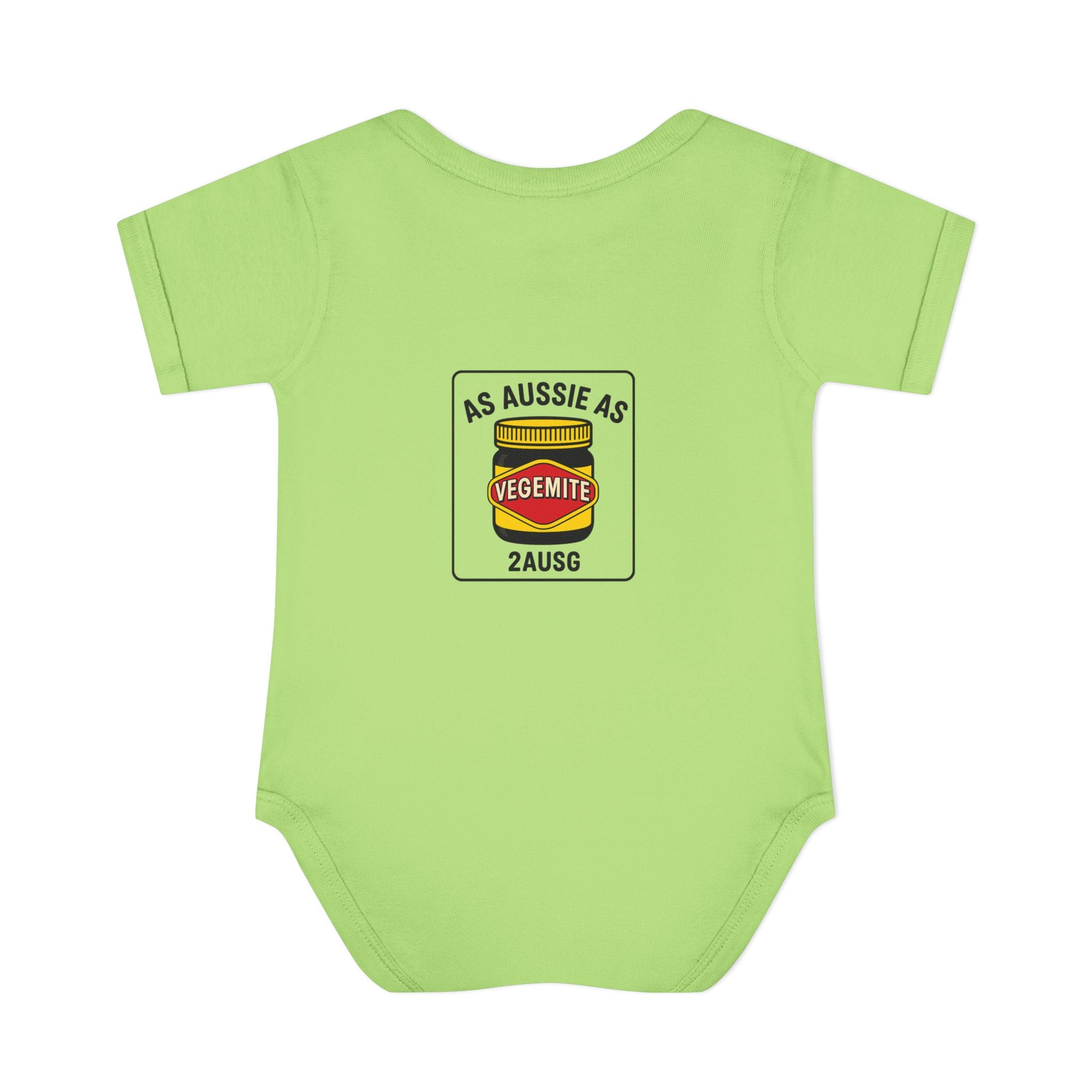 As Aussie As Vegemite Infant Bodysuit | Baby Onesie Australia