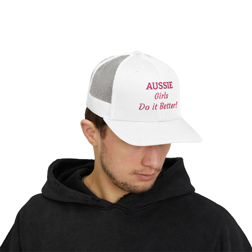 Aussie Girls Do It Better Trucker Hat