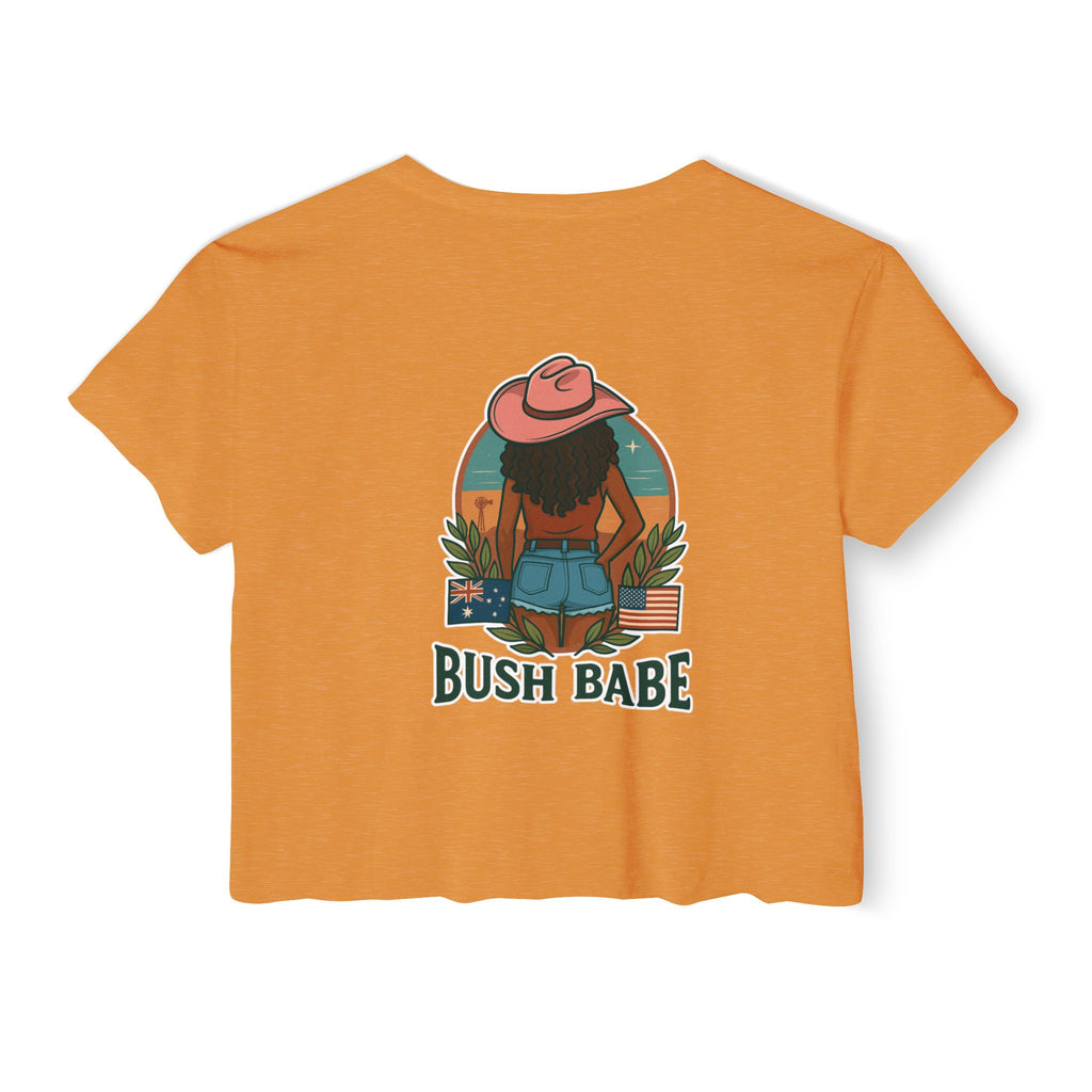 Bush Babe Crop Top Curly