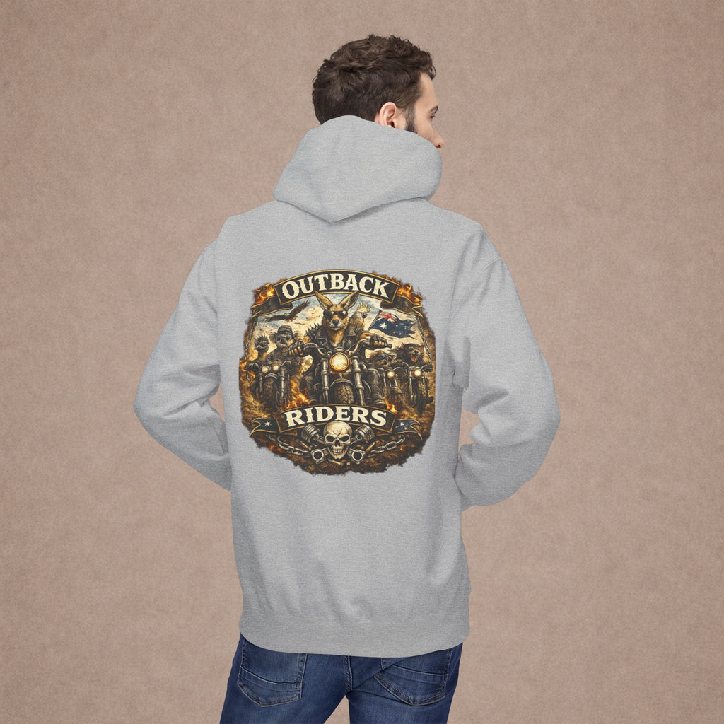 Aussie Biker Style  Hoodie
