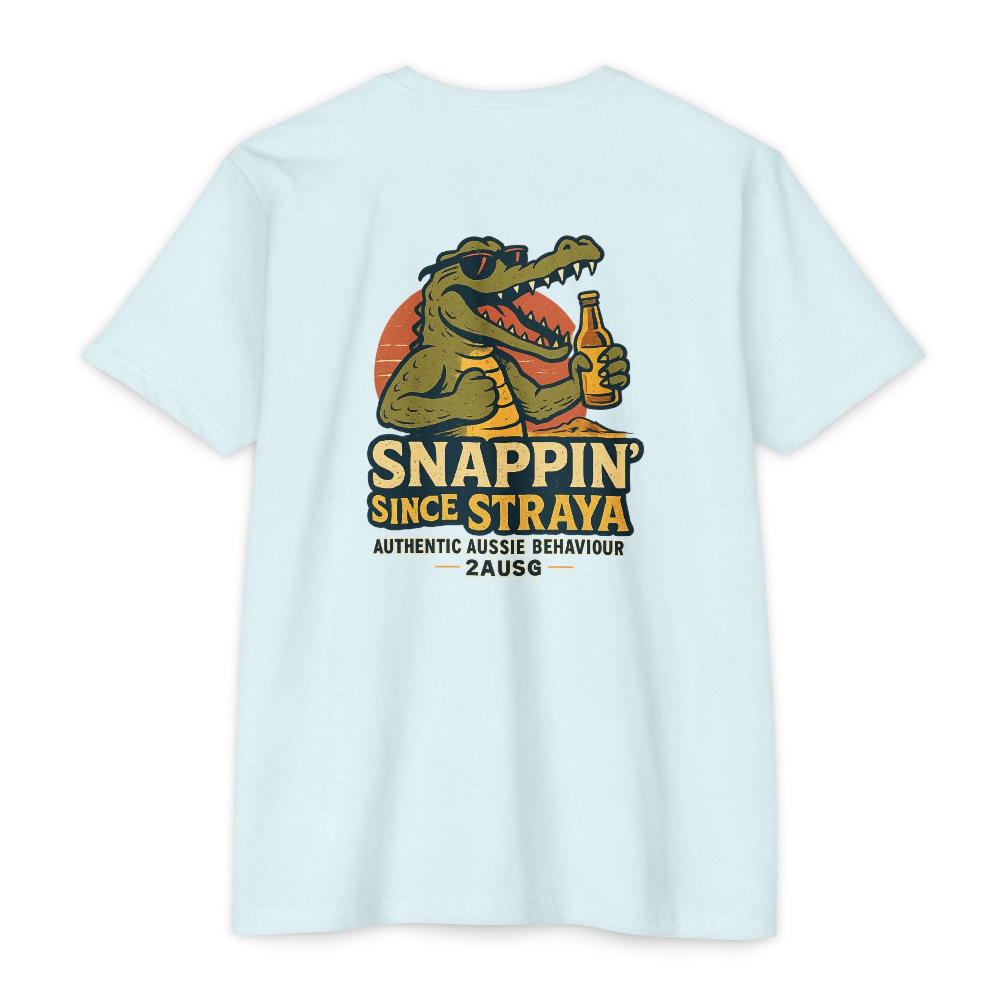 Snappin' Since Straya Crocodile Tee