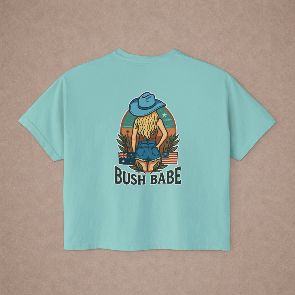 Bush Babe Blonde Crop Top