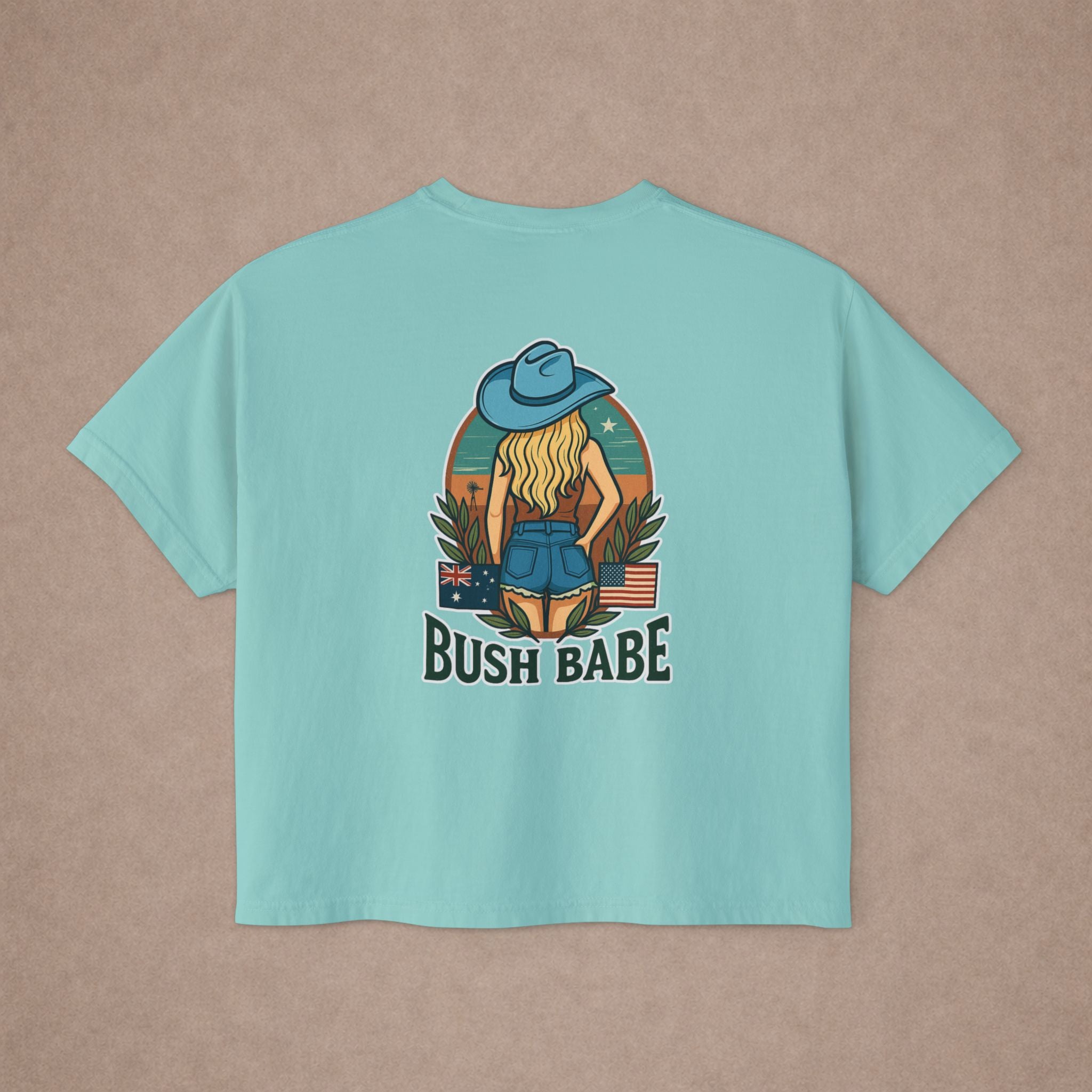 Bush Babe Blonde Crop Top