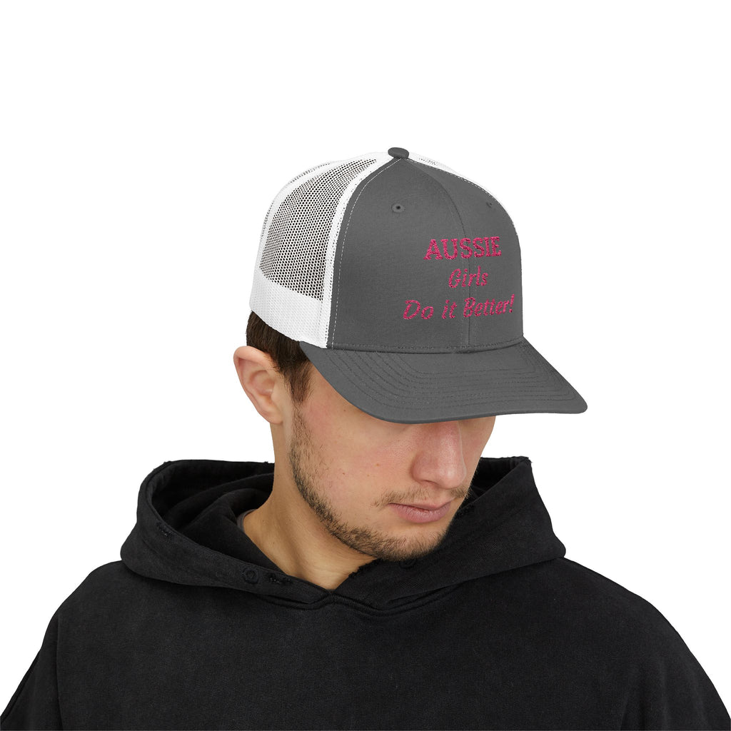 Aussie Girls Do It Better Trucker Hat