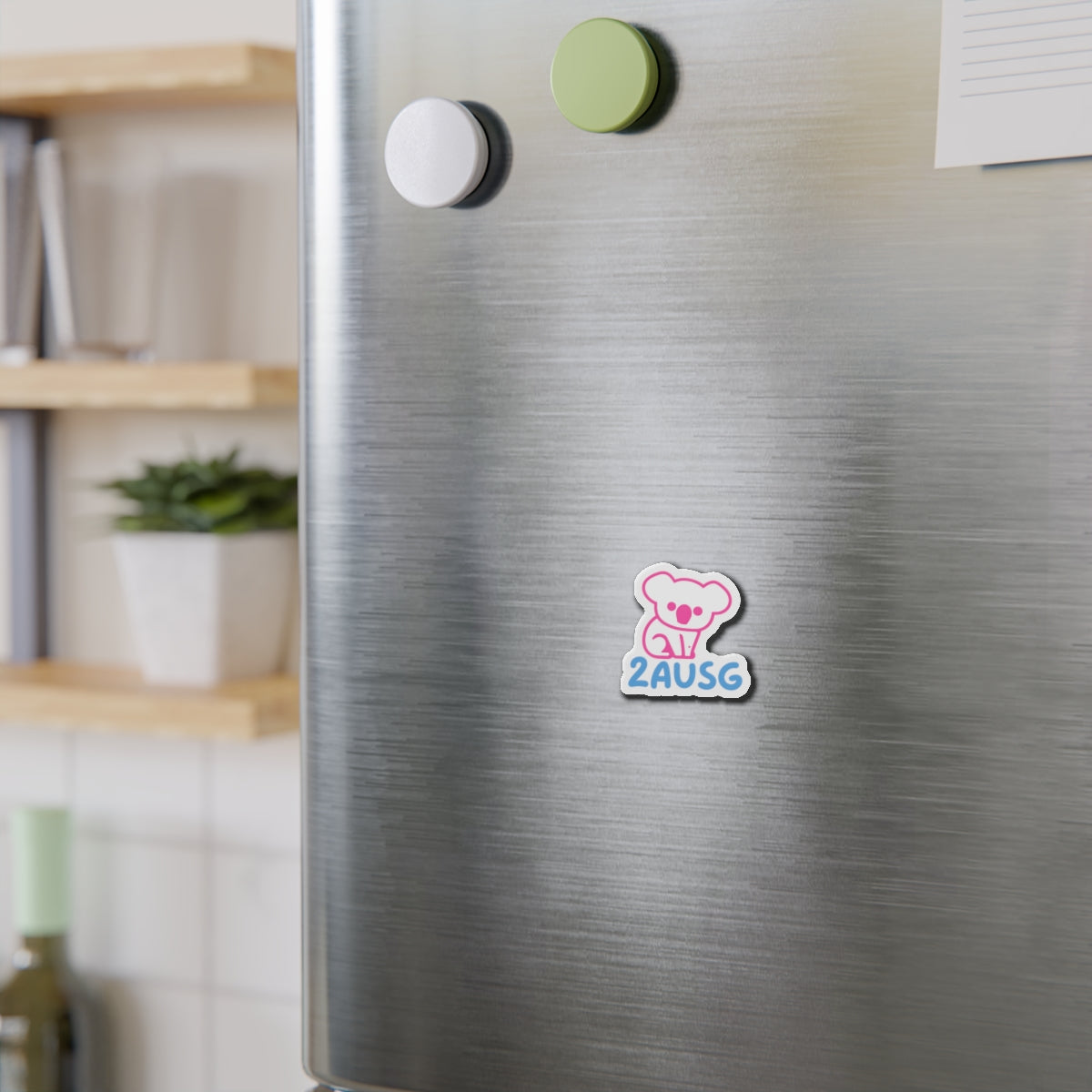 2AUSG DieCut Magnet
