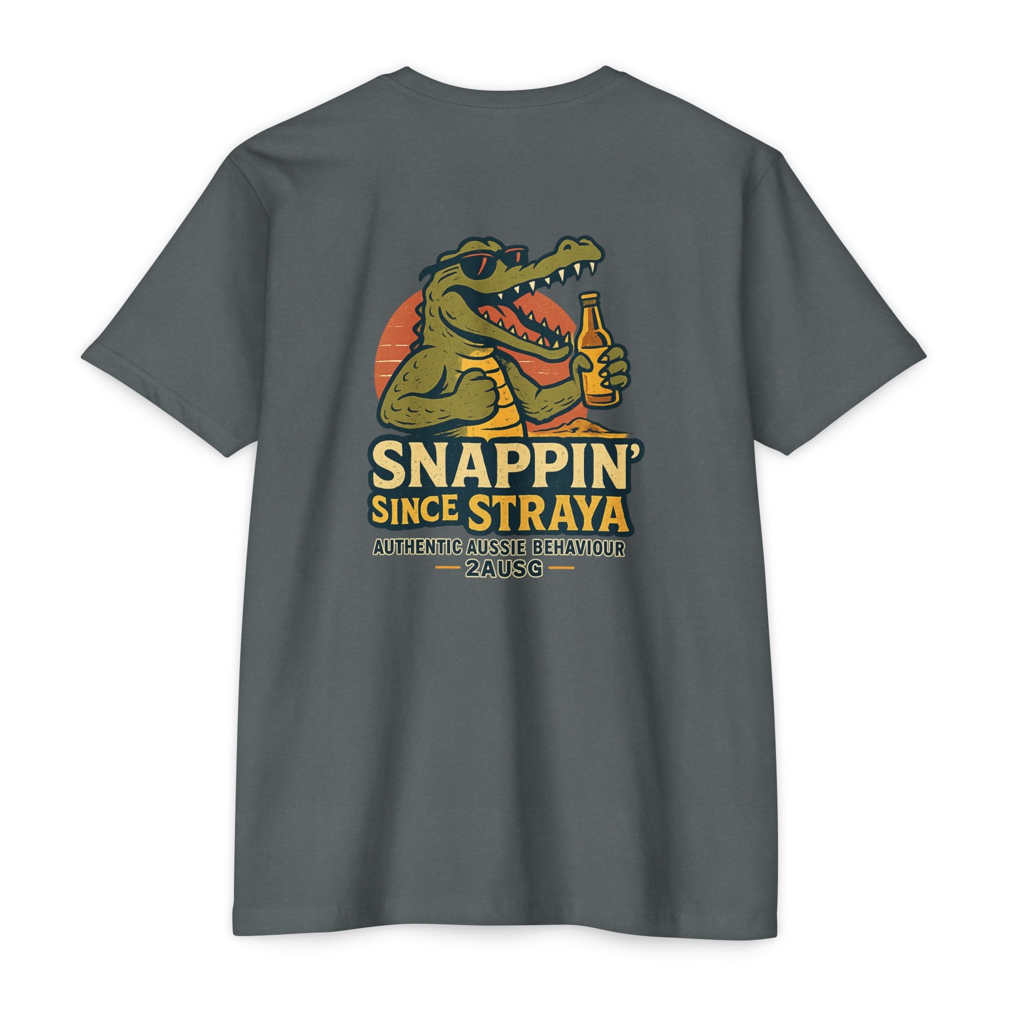 Snappin' Since Straya Crocodile Tee