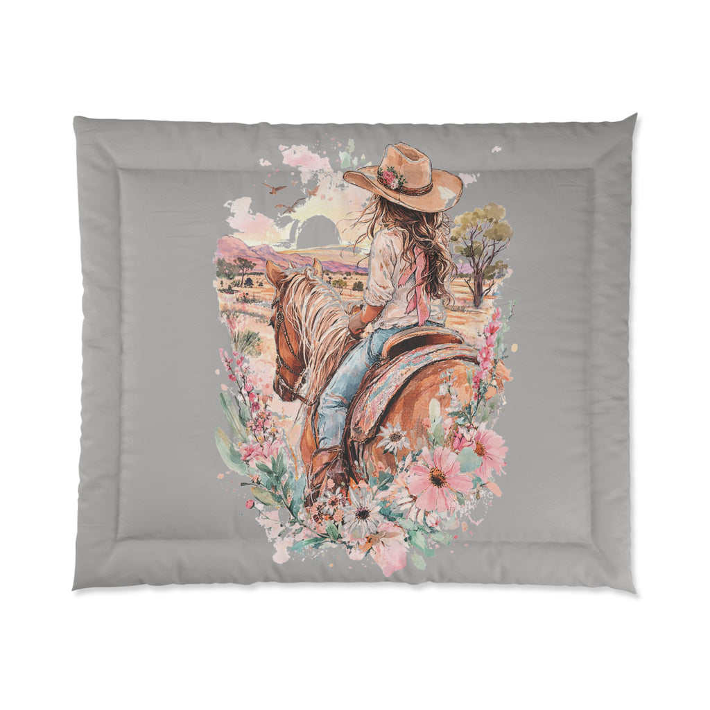 Aussie Cowgirl  Comforter  Set