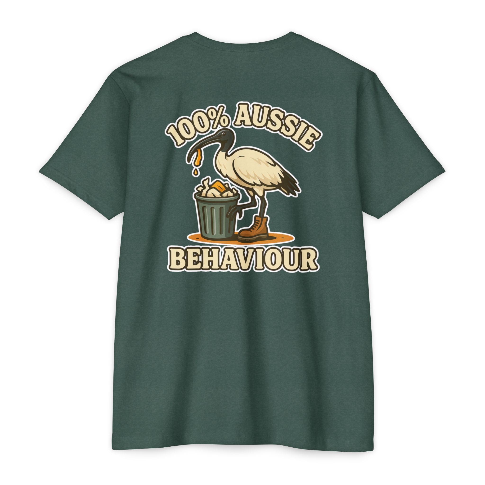 Bin Chicken - 100% Aussie Behaviour T-Shirt