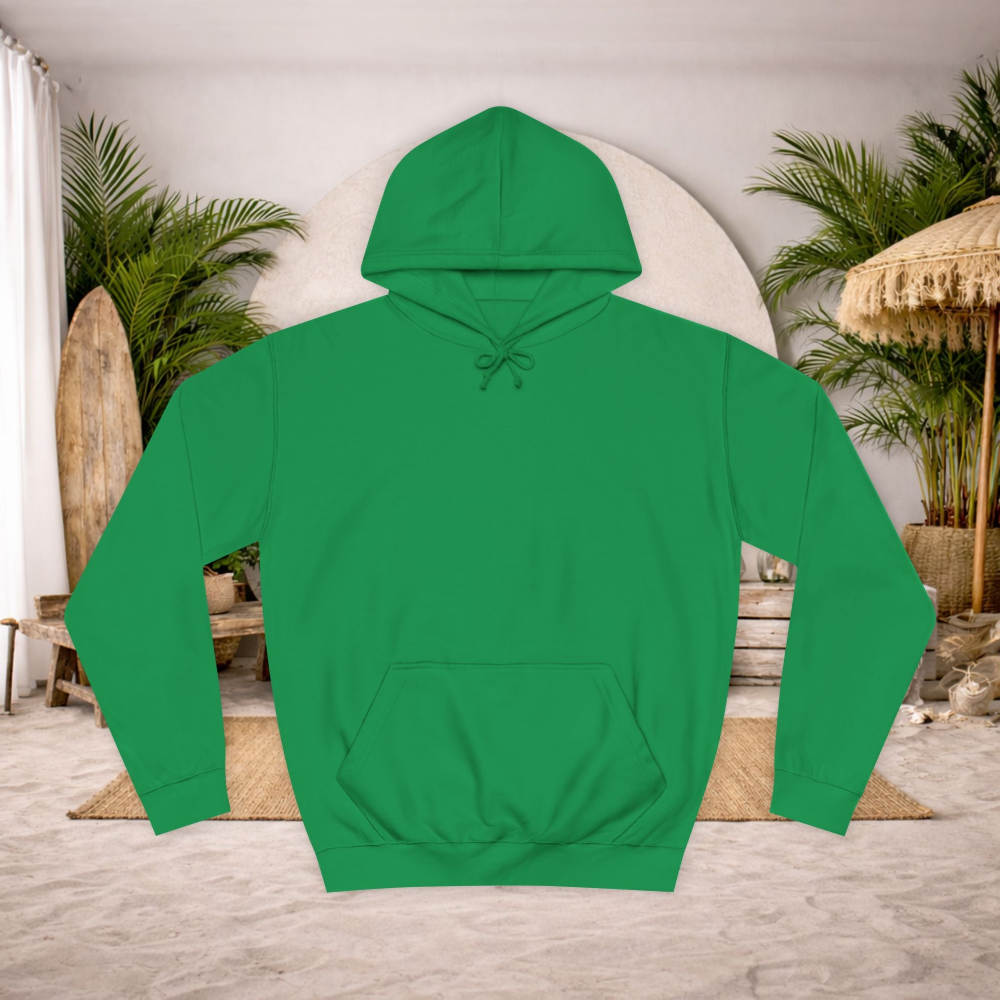 College Hoodie — "Progress" Script Logo Pullover