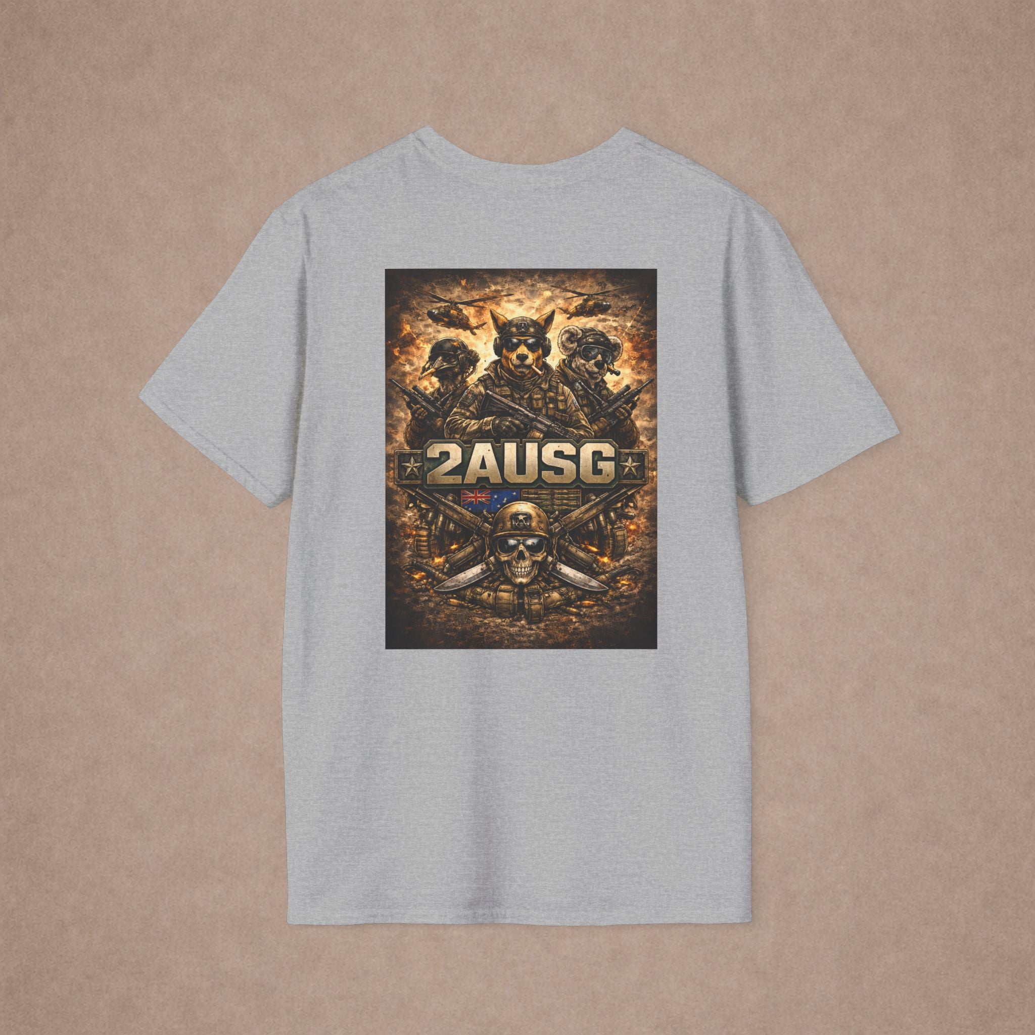 2AUSG Military Soldier  Tshirt