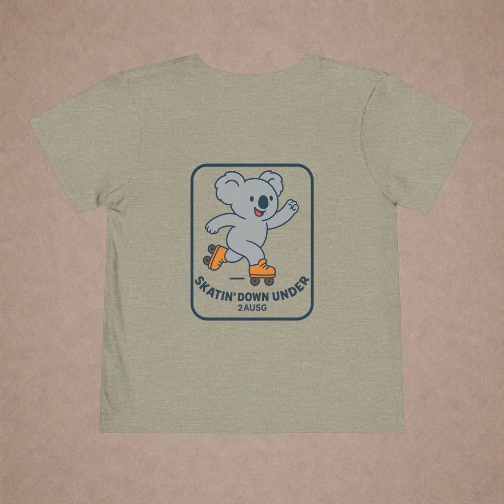 Toddler Tee Skatin' Down Under