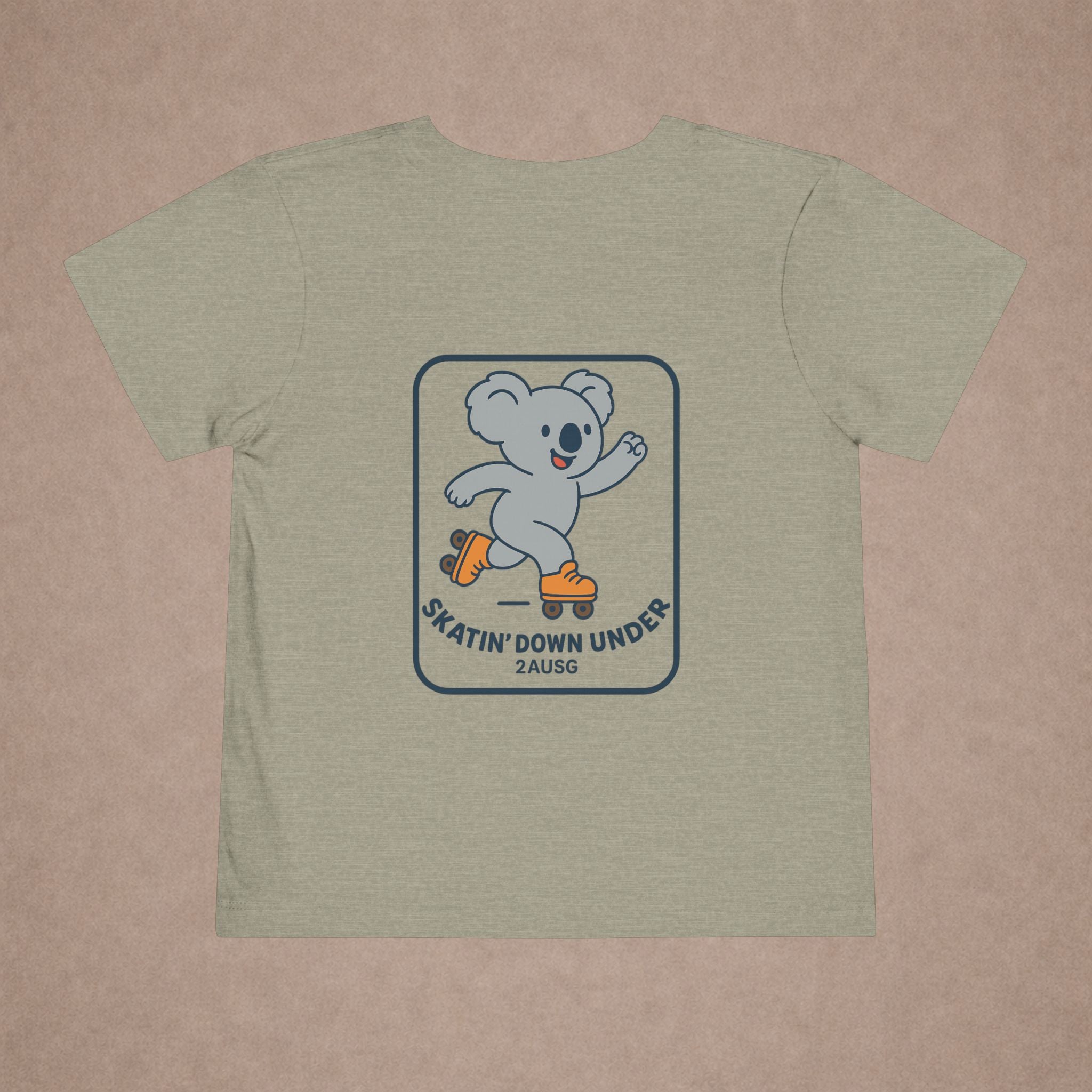 Toddler Tee Skatin' Down Under