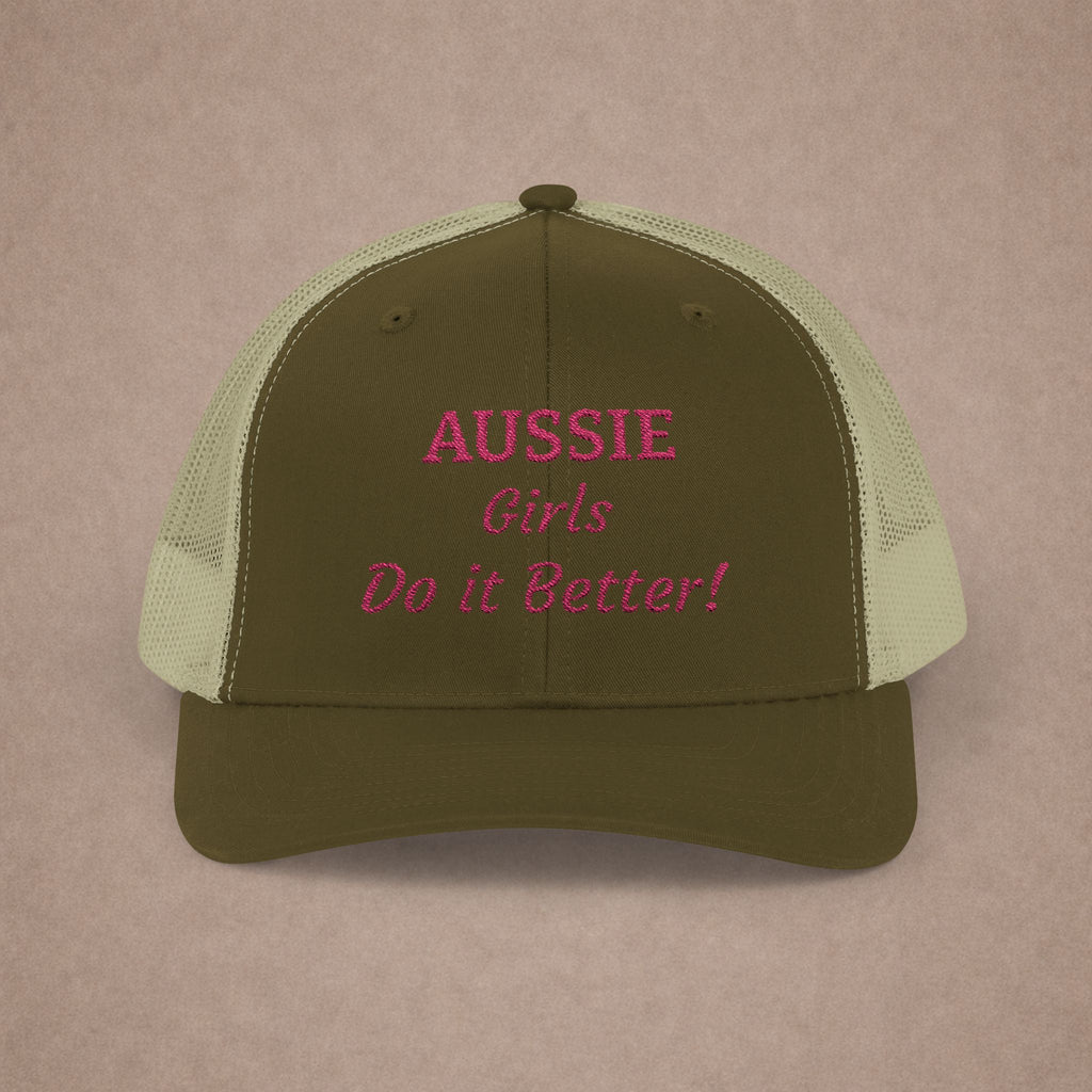 Aussie Girls Do It Better Trucker Hat