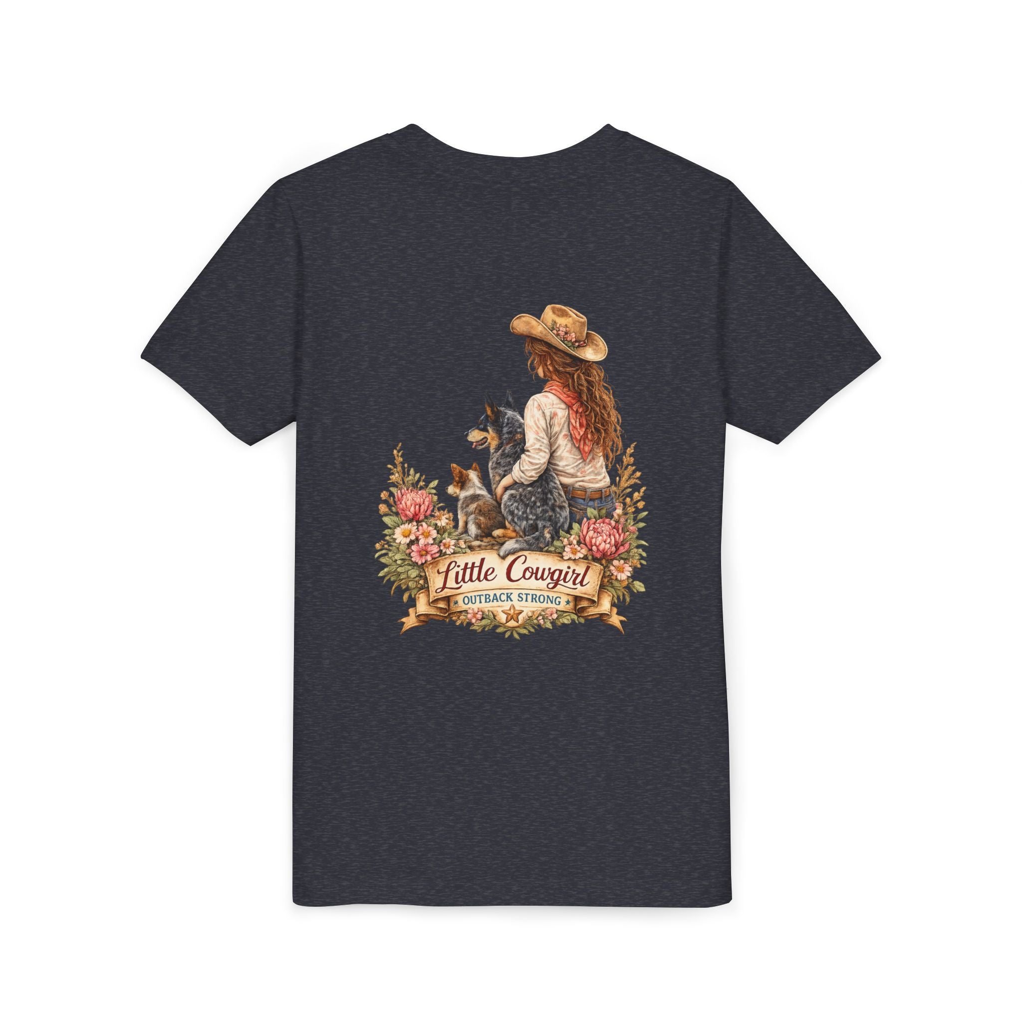 Cowgirl & Her Dogs