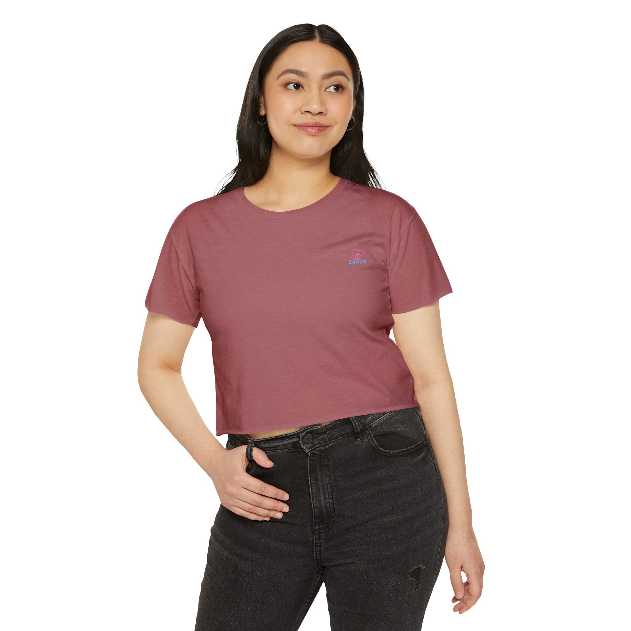 Bush Babe Crop Top Curly