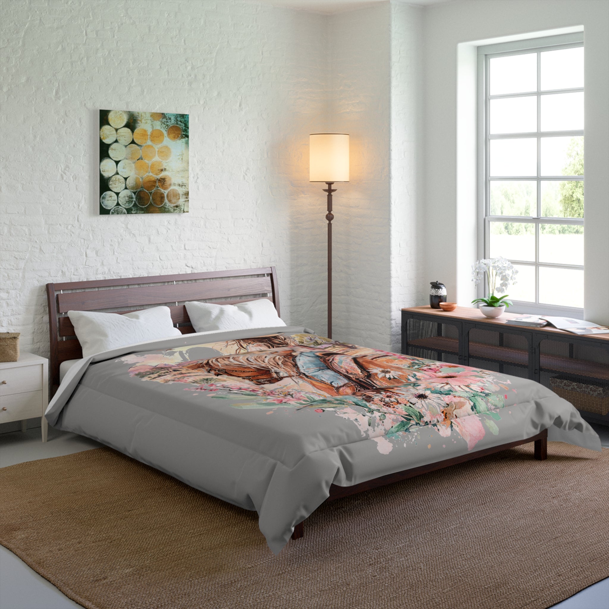 Aussie Cowgirl  Comforter  Set